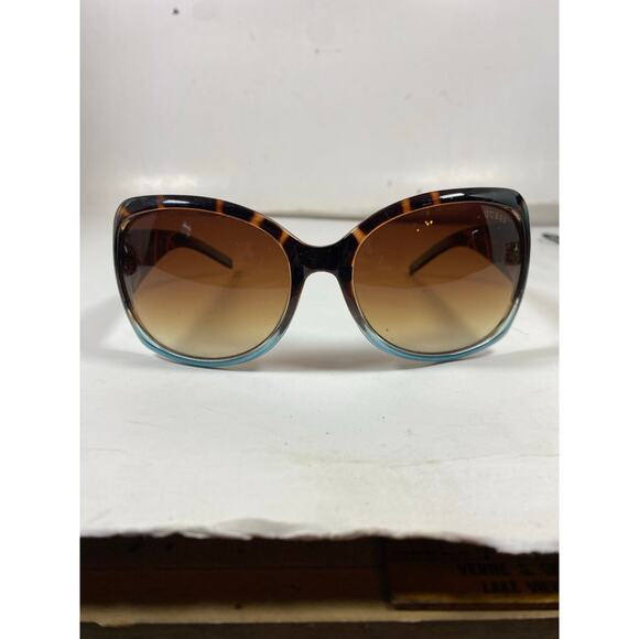 Guess Sunglasses Tortoise and Blue Gradient Lenses - Picture 1 of 10